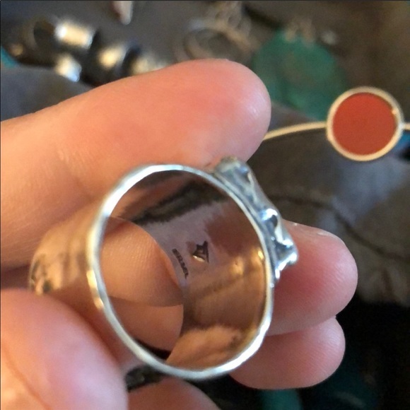 Silpada Smokey Quartz Ring - Size 7 1/2 - 8 and 6 1/2 - 7 - Picture 5 of 7